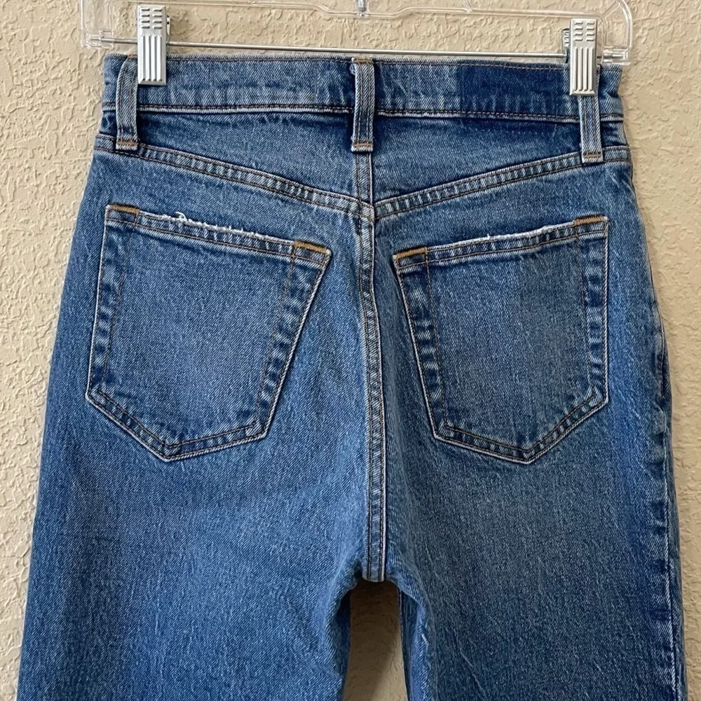 Abercrombie & Fitch Jeans The 90’s Straight Ultra High Rise Festival Y2K Blue 25